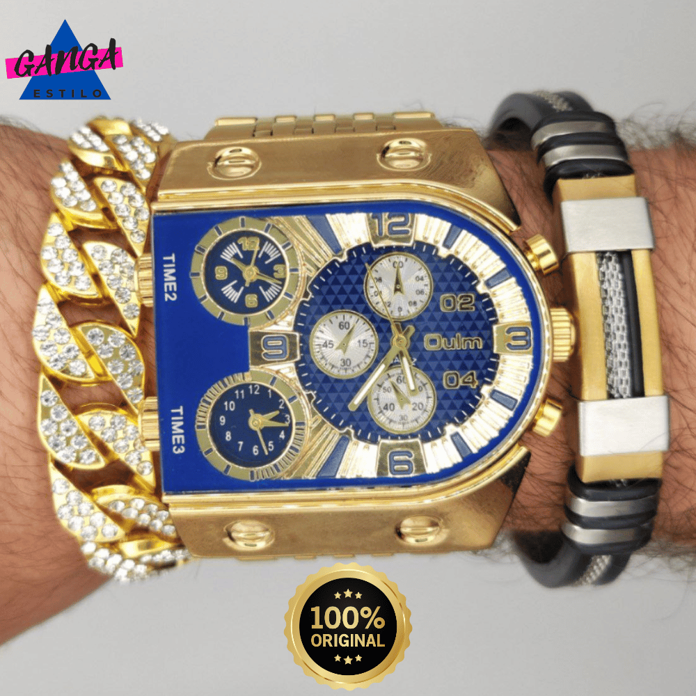 Luxury Gold® watch + 2 Free Bracelets