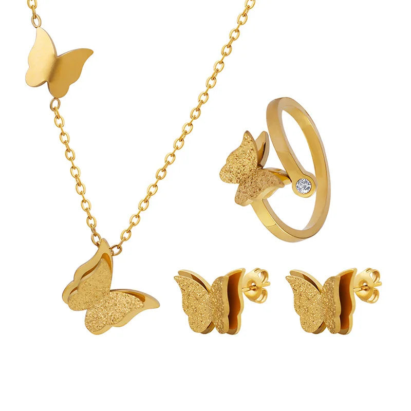 Set 4 en 1 Mariposas Goldenwings™